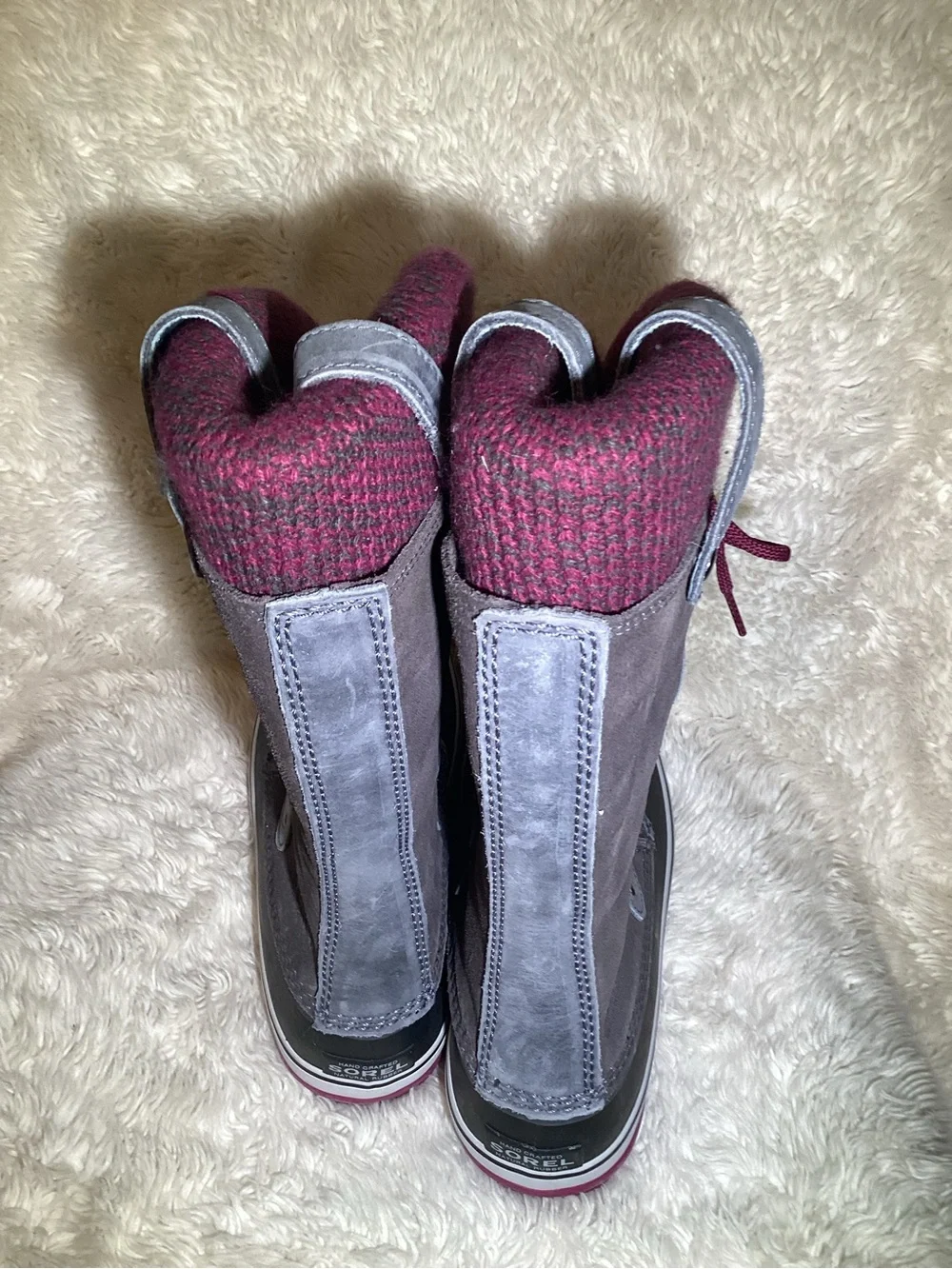 Sorel Women's Joan of artic Waterproof Winter Lace-Up Boots size 8.5